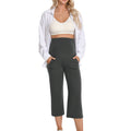Dark Gray Maternity Pants - Comfort Fit