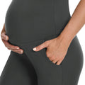 Dark Gray Maternity Pants -  Detail 2