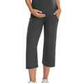 Dark Gray Maternity Pants - Front View