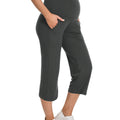 Dark Gray Maternity Pants - Side View