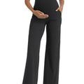 Black Maternity Pants - Front View