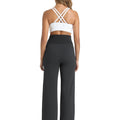 Black Maternity Pants - Back