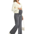 Dark Gray Maternity Pants - Comfort Fit