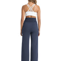 Navy Maternity Pants - Back