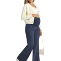 Navy Maternity Pants - Comfort Fit