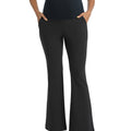 Black Maternity Pants - Front View