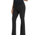 Black Maternity Pants - Side View