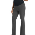 Gray Maternity Pants - Side View