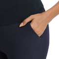 Navy Maternity Pants -  Detail 2