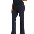 Navy Maternity Pants - Side View