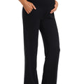 Black Maternity Pants side view