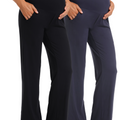 Black_Navy_Maternity_Pants_Side_View
