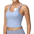 Light Blue Breastfeeding Nursing TankTops  detail View2