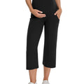 Black Maternity Pants - Front View