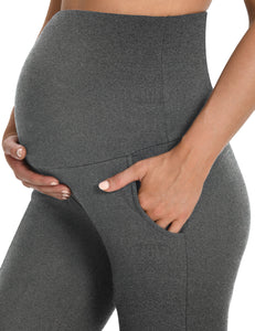 Melange_Gray_Maternity_Pants_waist_detail2