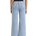 Light blue Maternity Pants - Back
