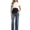 Vintage Blue Maternity Pants - Comfort Fit