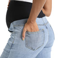 Light blue Maternity Pants - Back 1