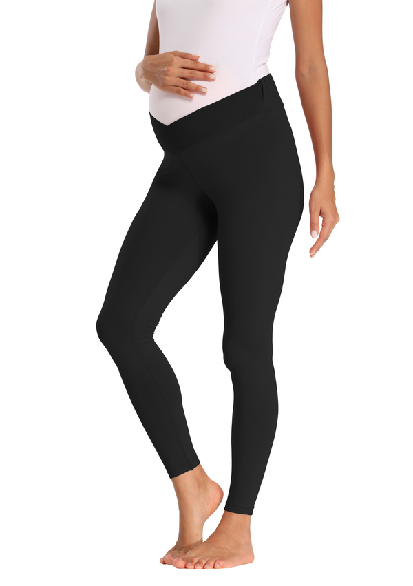 Black_Maternity_Leggings_stretch_Side_View