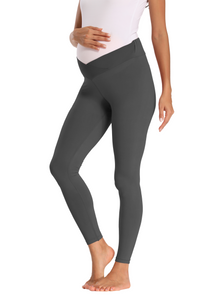 Dark_Gray_Maternity_Leggings_Side_View