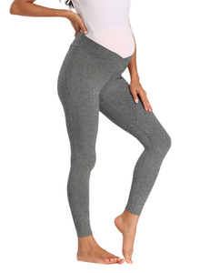 Melange_Gray_Maternity_Leggings_Side_View2