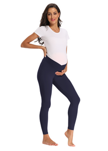 Navy_Maternity_Leggings_comfort_fit