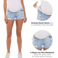 Light_Blue_V_Shape_Low_Rise Waistband_ripped_denim_short