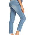Light_Blue_Maternity_Jeans_Pant_back_view