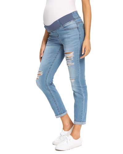Comfort Fit Ripped Jean