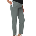 Gray_Maternity_Support_Belly_Work_Pants_Side_View