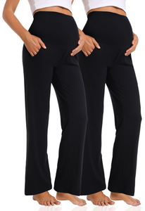 Black_Black_Maternity_Pants_Front_View