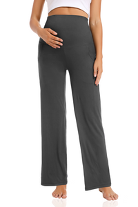 Black&Gray_Maternity_Pants_front_View2