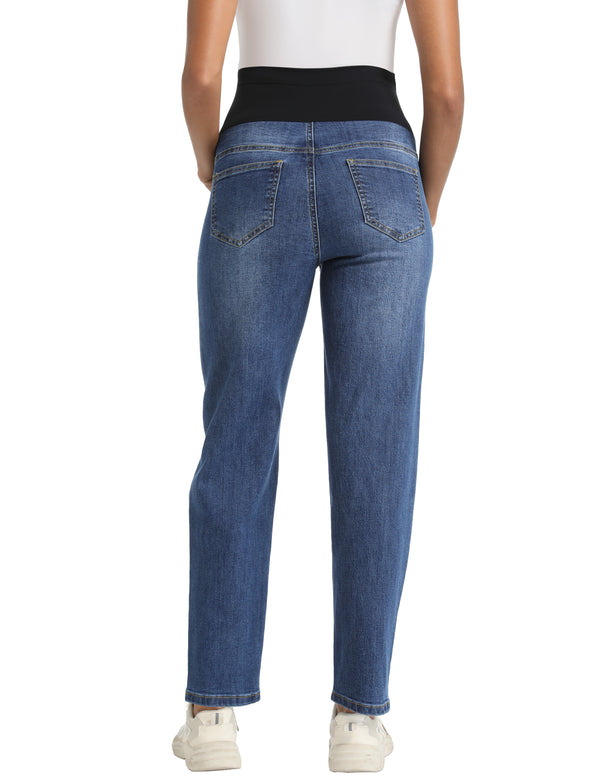 Dark blue Maternity Pants - Back