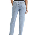 Light blue Maternity Pants - Back