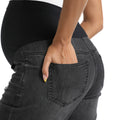 Wash Black Maternity Pants - Detail 2